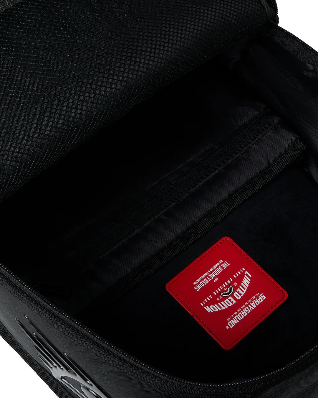 Sprayground GLOSSY BOSSY - BLK METALLIC BACKPACK