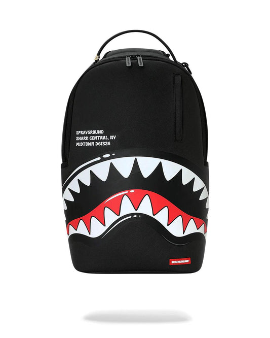 Sprayground SHARK CENTRAL BUBBLE SHARK (BLK) BACKPACK