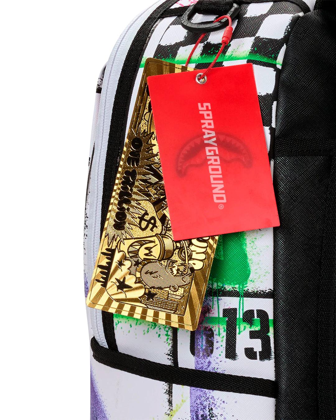 Sprayground STENCIL PENCIL CONTINENTAL BACKPACK