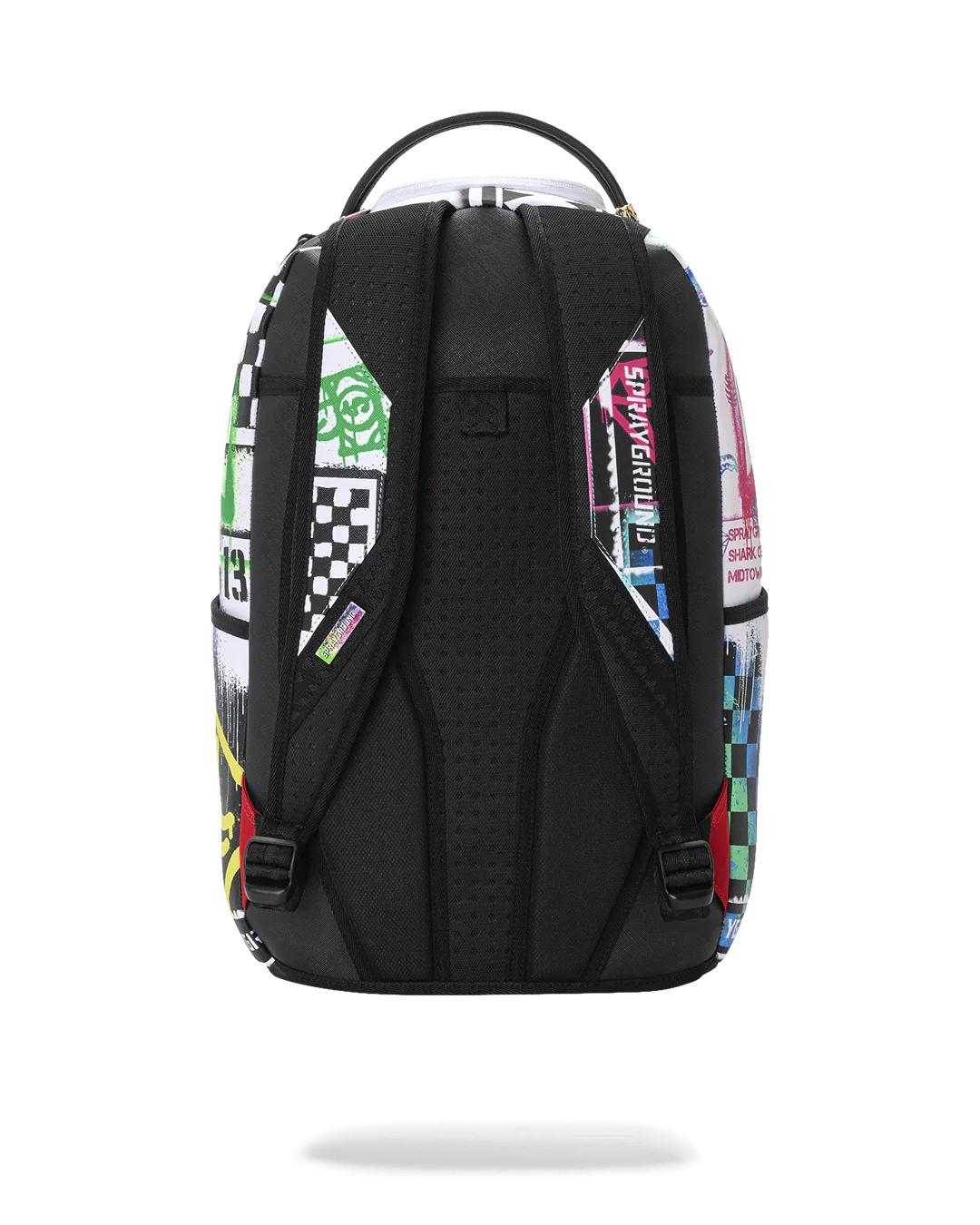 Sprayground STENCIL PENCIL CONTINENTAL BACKPACK