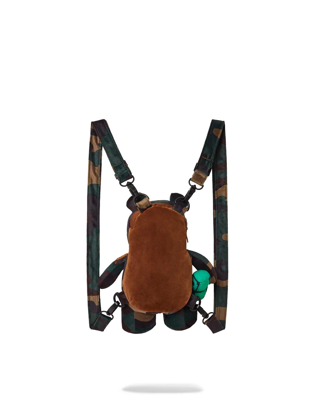Sprayground BEARCUB BACKPACK - CAMOCHECK MONEYBEAR