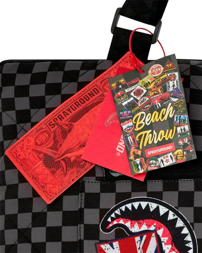 Sprayground GLOBAL MOGUL UNLIMITED MILES PACKABLE BEACH MAT BLANKET WATER RESISTAN