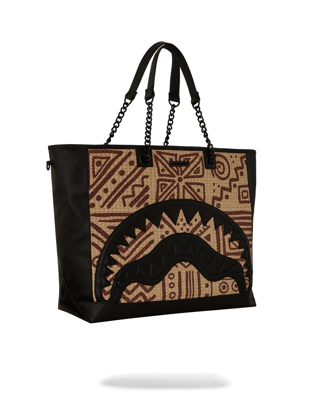 Sprayground A.I. PALM MIRAGE SHARK LUXE BEACH TOTE