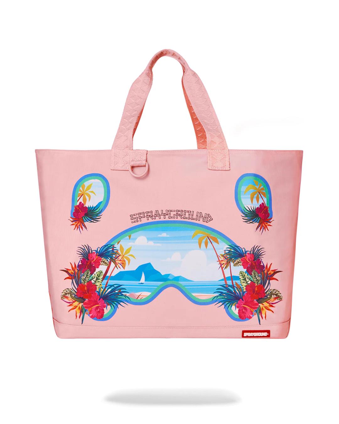 Sprayground BORA BORA SHARK ISLAND VILLA BEACH TOTE