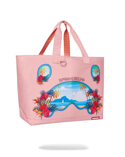 Sprayground BORA BORA SHARK ISLAND VILLA BEACH TOTE