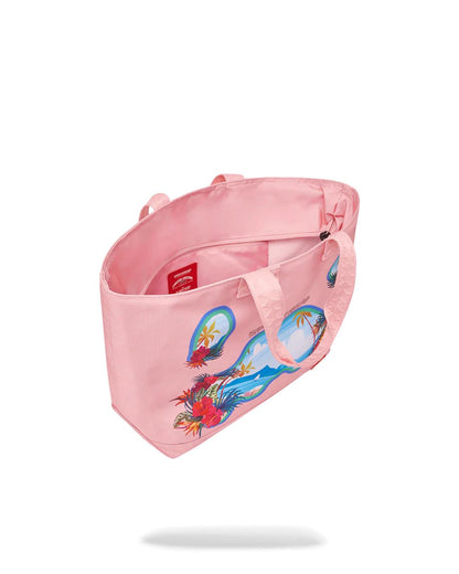 Sprayground BORA BORA SHARK ISLAND VILLA BEACH TOTE