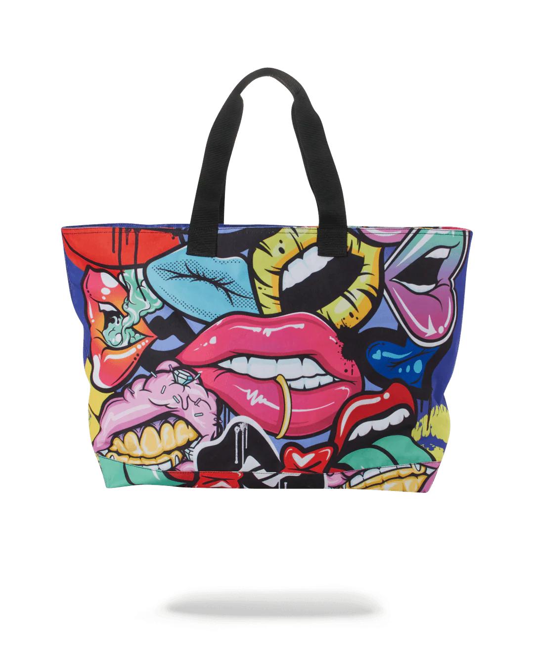 Sprayground LIP SERVICE BEACH TOTE