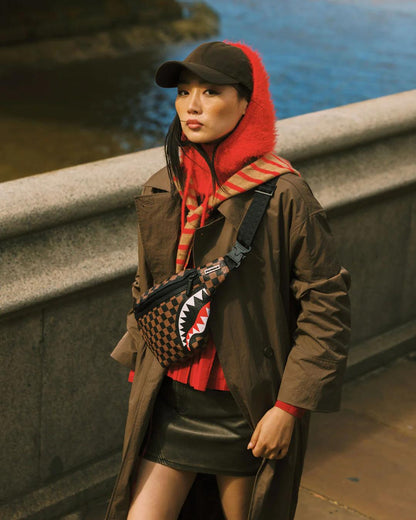 Sprayground THE PRIVATE JET SHARK CLUB SAVVY CROSSBODY