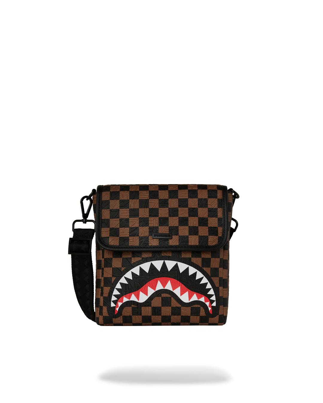 Sprayground THE PRIVATE JET SHARK CLUB MESSENGER SLING