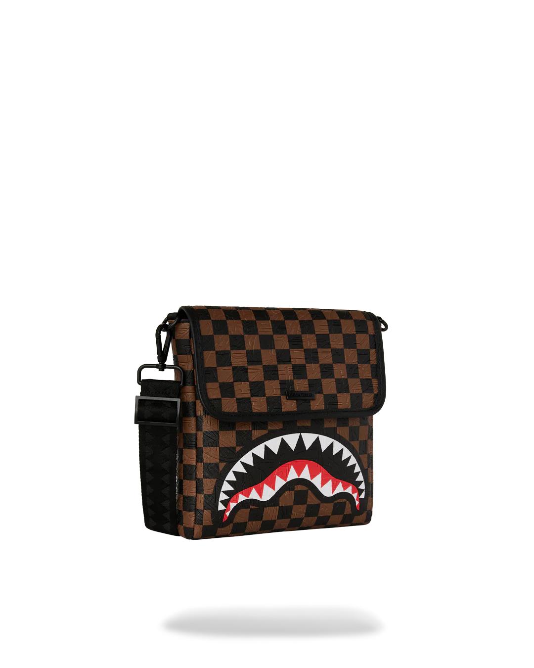 Sprayground THE PRIVATE JET SHARK CLUB MESSENGER SLING