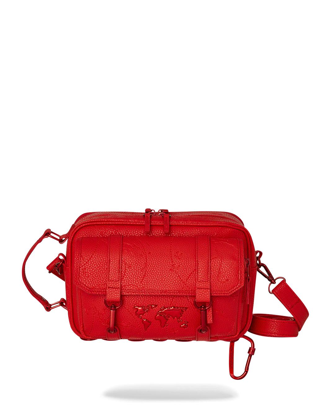 Sprayground JAMES FIRST CLASS RUBY RED CROSSBODY