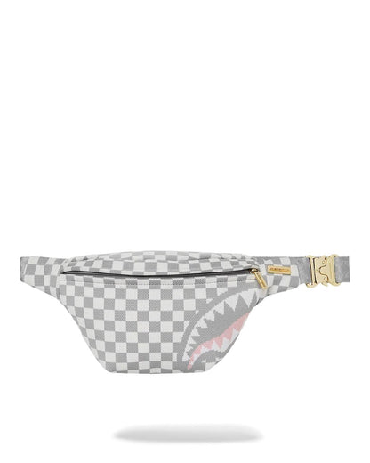 Sprayground KNIT SHARKS IN PARIS IN CREAM SAVVY CROSSBODY
