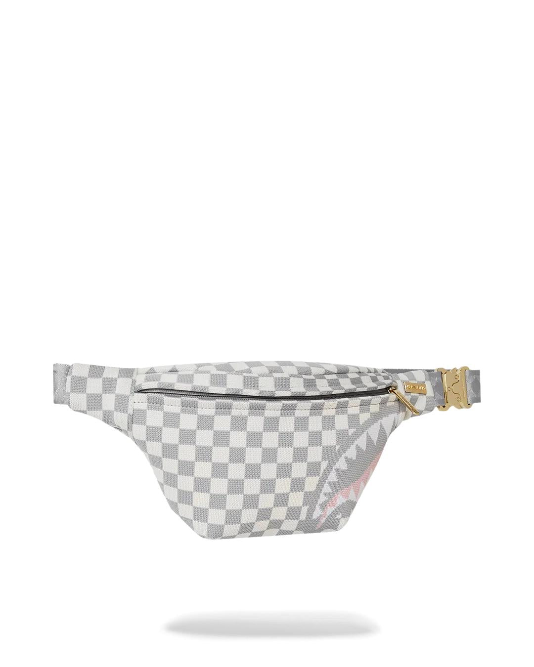 Sprayground KNIT SHARKS IN PARIS IN CREAM SAVVY CROSSBODY