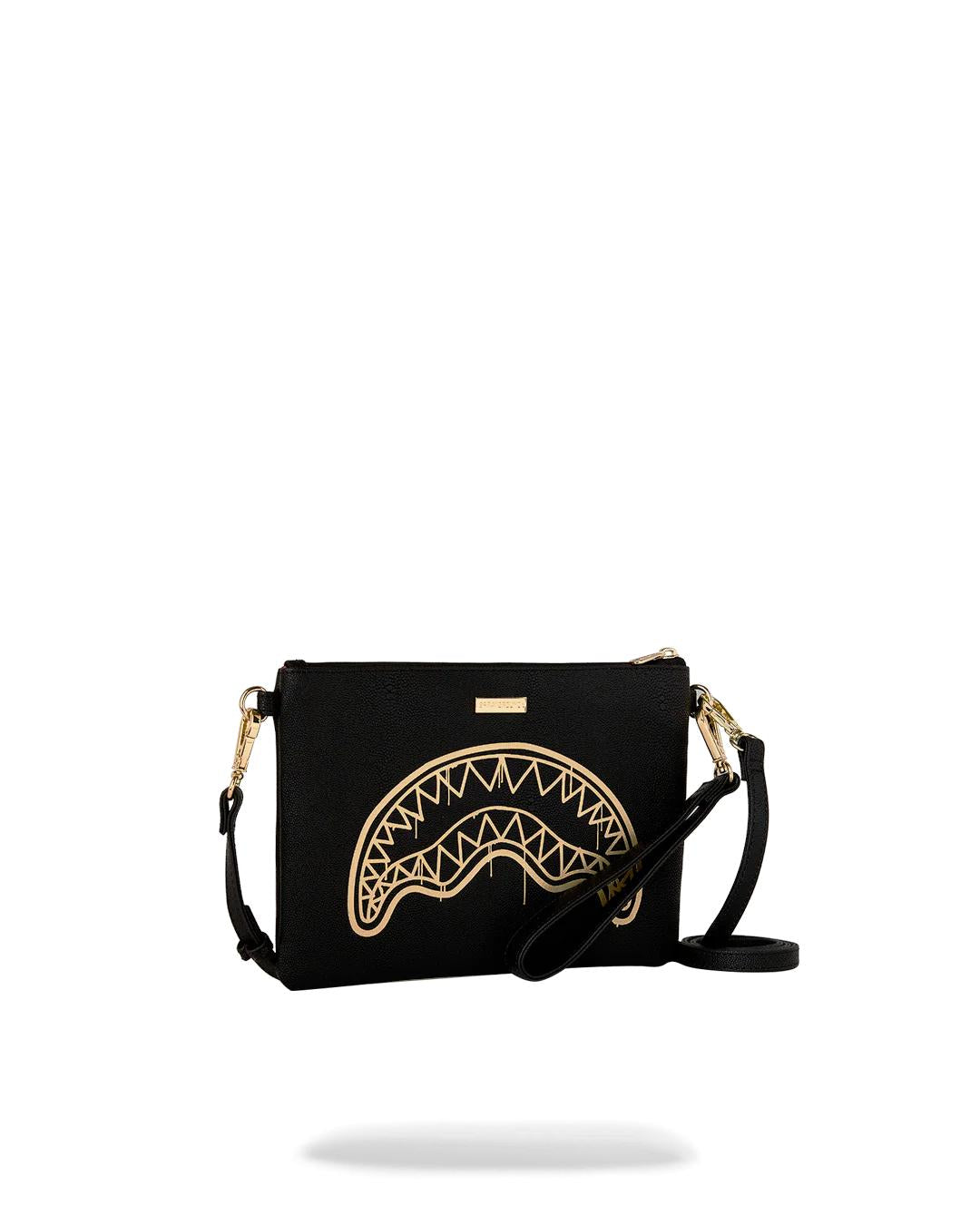 Sprayground GOLD FANG CROSSOVER CLUTCH