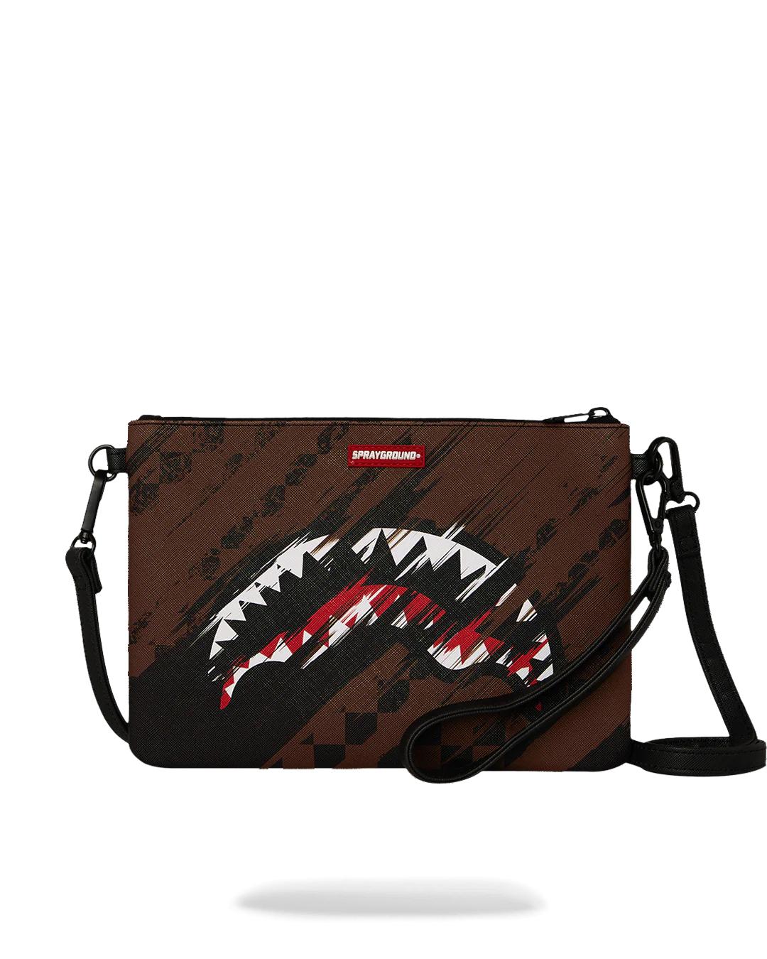 Sprayground SHARKS IN PARIS NIGHT DRIFT CROSSOVER CLUTCH