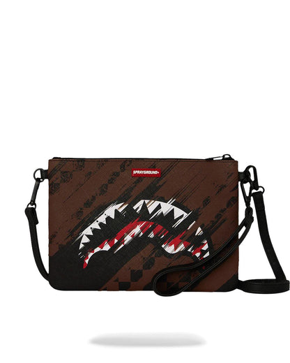 Sprayground SHARKS IN PARIS NIGHT DRIFT CROSSOVER CLUTCH