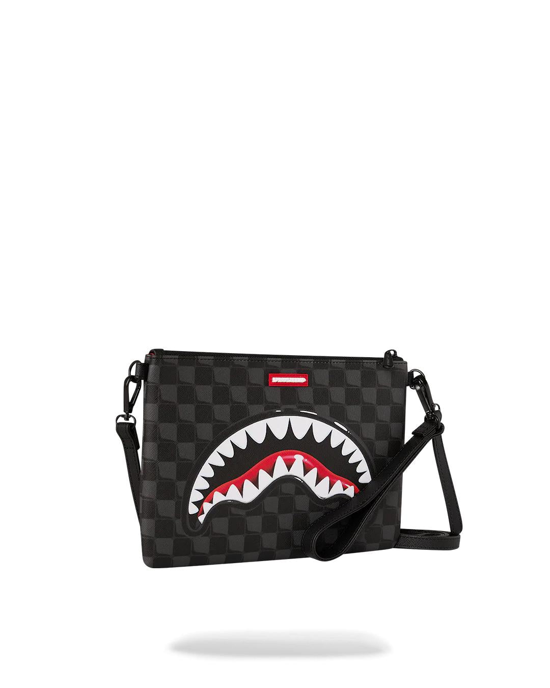 Sprayground SHARKS IN PARIS HYPER PUFF CROSSOVER CLUTCH