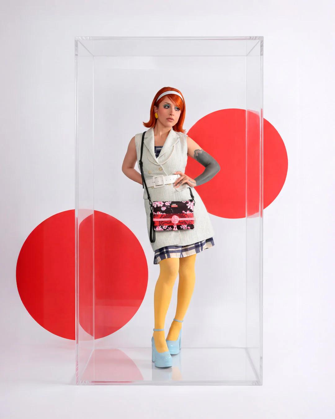 Sprayground OUKA KENRAN HAYUMI HOKAZANO OFFICIAL COLLAB CROSSOVER CLUTCH