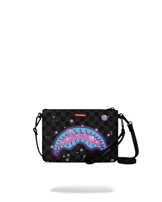Sprayground PURPLE SLIME SHARK CROSSOVER CLUTCH