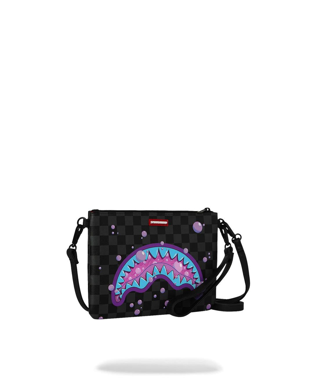 Sprayground PURPLE SLIME SHARK CROSSOVER CLUTCH