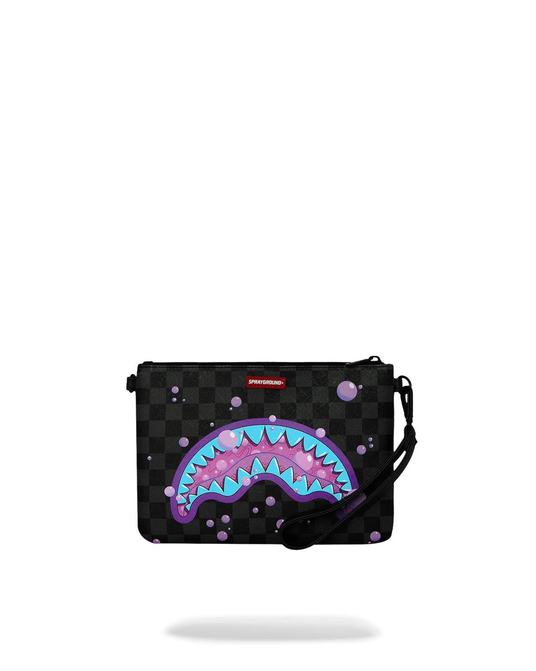 Sprayground PURPLE SLIME SHARK CROSSOVER CLUTCH
