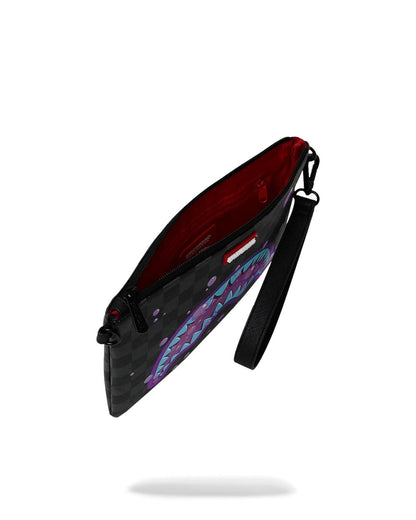 Sprayground PURPLE SLIME SHARK CROSSOVER CLUTCH