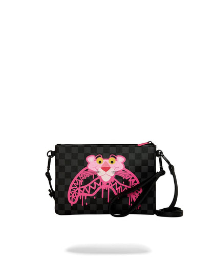 Sprayground PINK PANTHER DIAMOND SHARK CROSSOVER CLUTCH