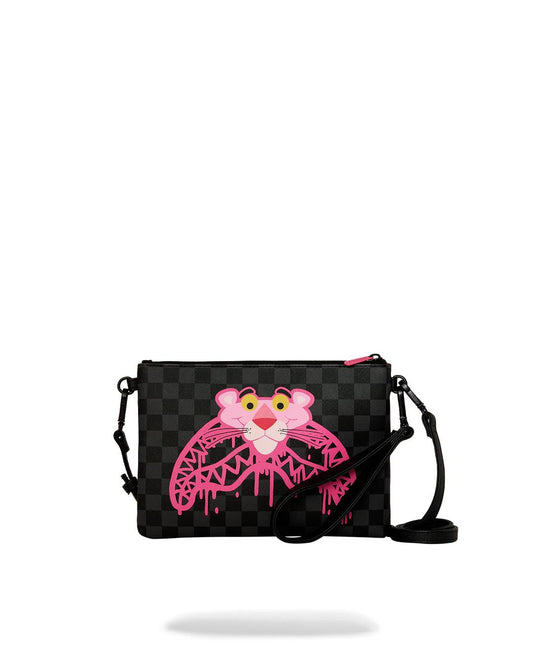 Sprayground PINK PANTHER DIAMOND SHARK CROSSOVER CLUTCH
