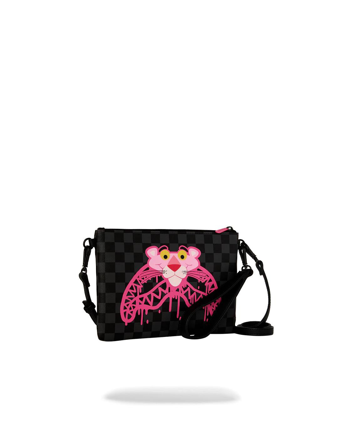 Sprayground PINK PANTHER DIAMOND SHARK CROSSOVER CLUTCH