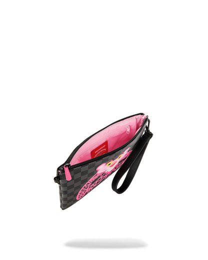 Sprayground PINK PANTHER DIAMOND SHARK CROSSOVER CLUTCH