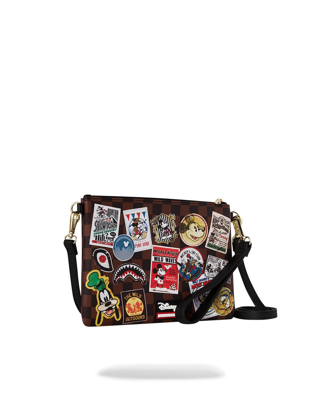 Sprayground MICKEY MOUSE MOGUL DISNEY COLLAB CROSSOVER CLUTCH