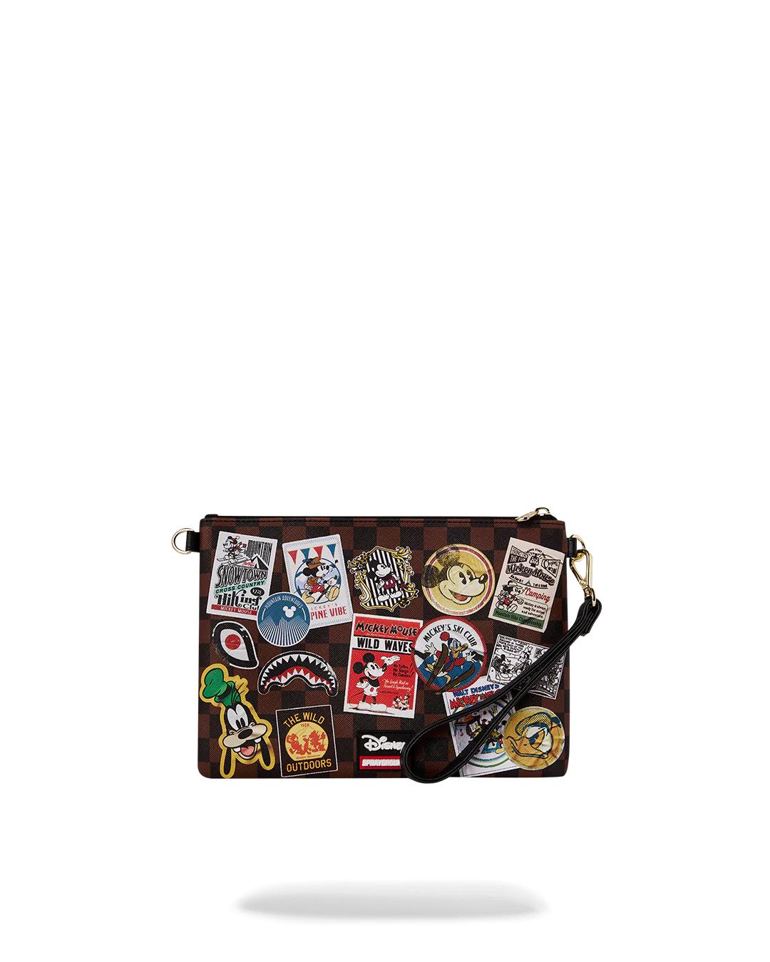 Sprayground MICKEY MOUSE MOGUL DISNEY COLLAB CROSSOVER CLUTCH