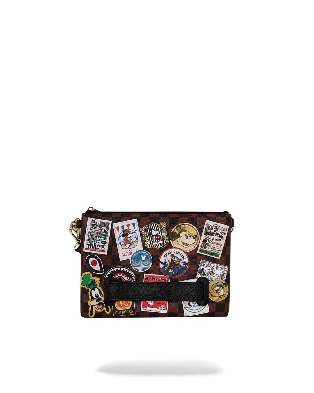 Sprayground MICKEY MOUSE MOGUL DISNEY COLLAB CROSSOVER CLUTCH