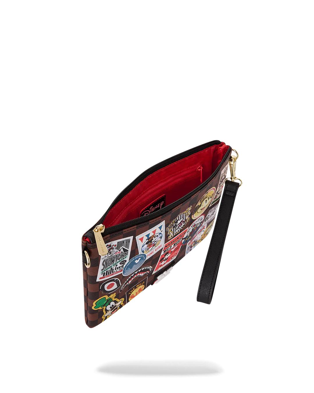 Sprayground MICKEY MOUSE MOGUL DISNEY COLLAB CROSSOVER CLUTCH