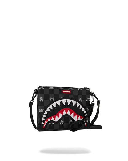 Sprayground SHARK MOB HIDEOUT CROSSOVER CLUTCH