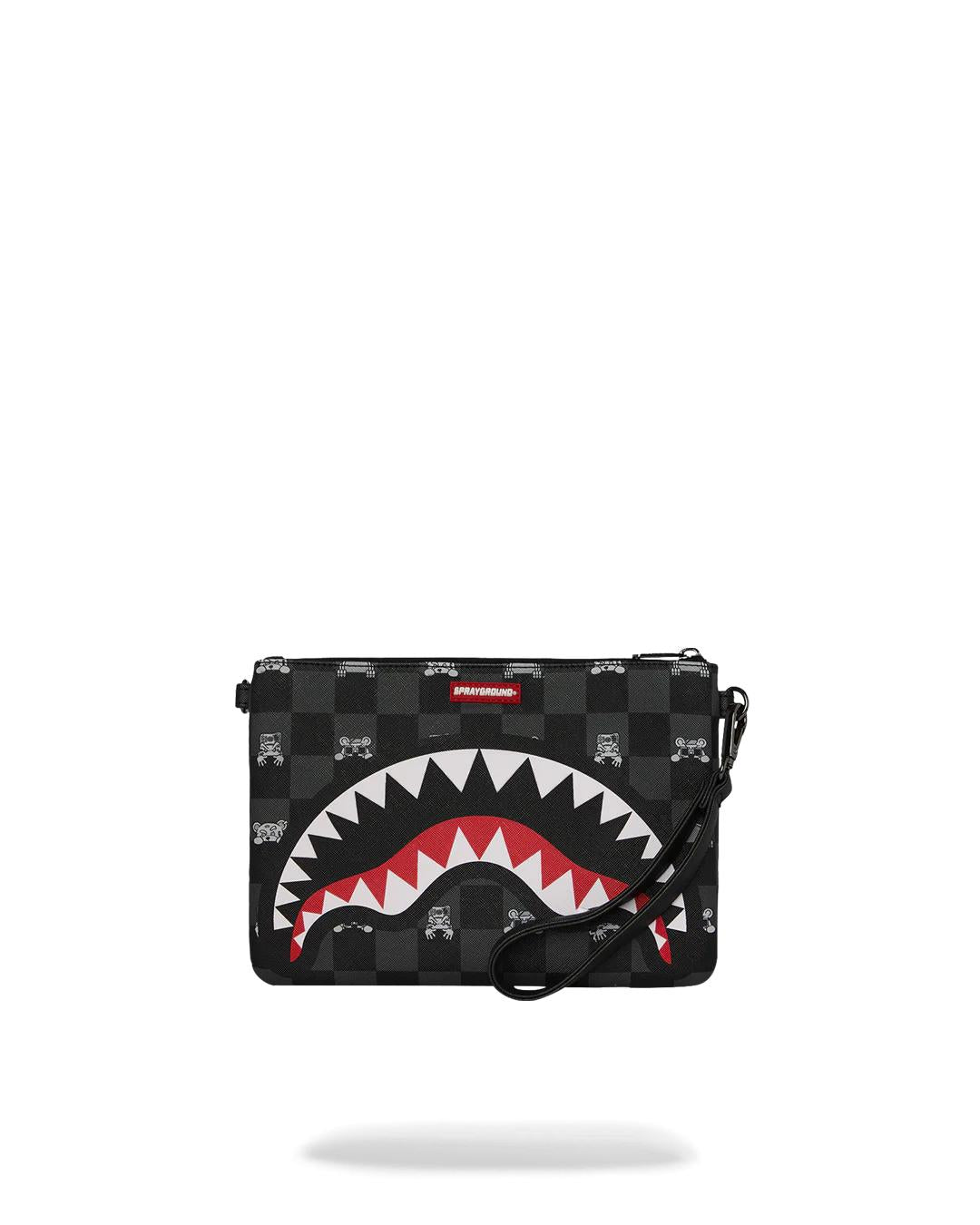Sprayground SHARK MOB HIDEOUT CROSSOVER CLUTCH