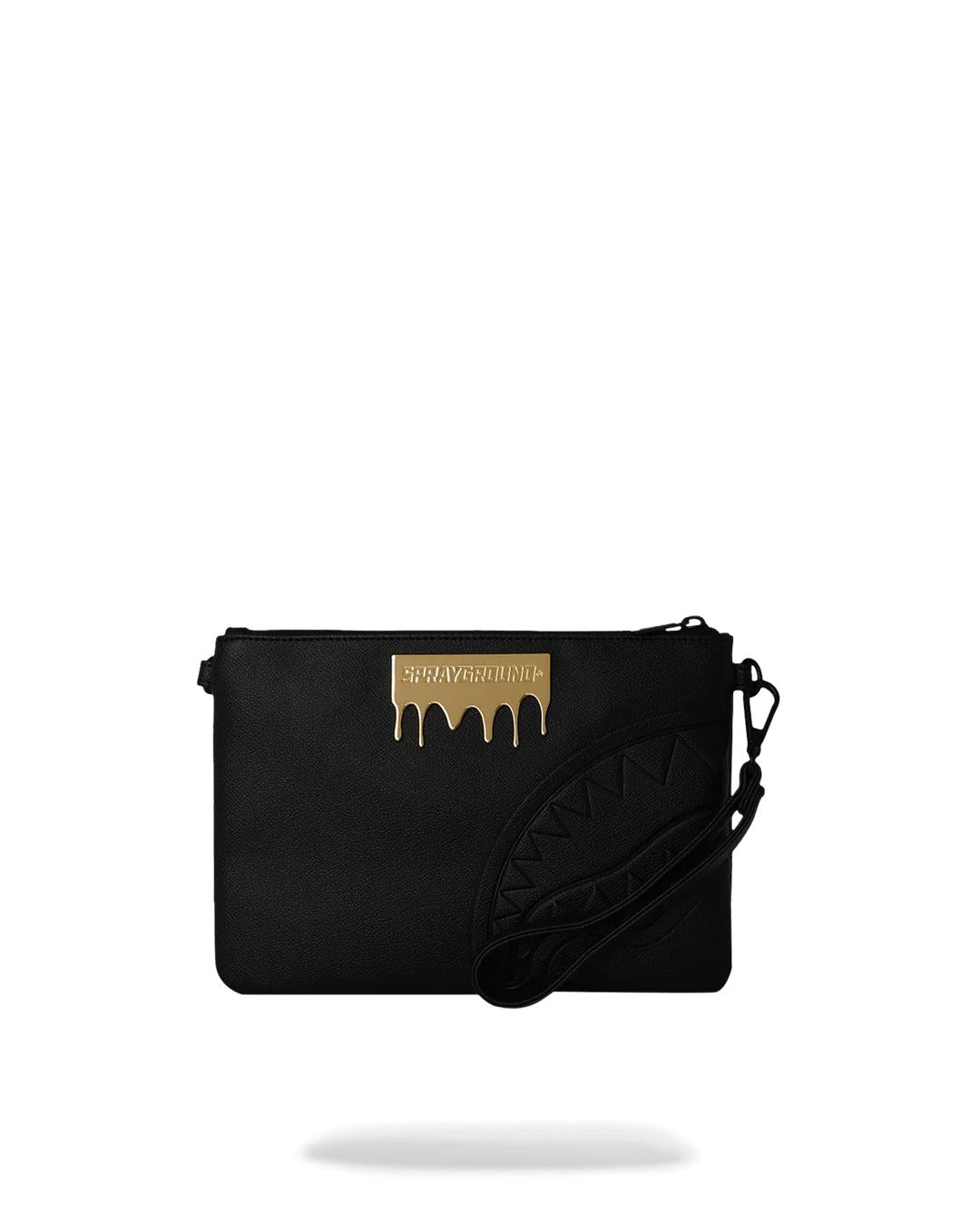 Sprayground GOLD BRICK DRIP CROSSOVER CLUTCH