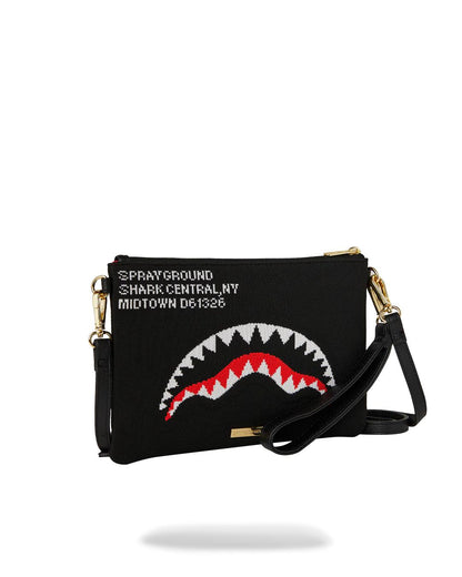 Sprayground SHARK CENTRAL AEROFLEX CROSSOVER CLUTCH