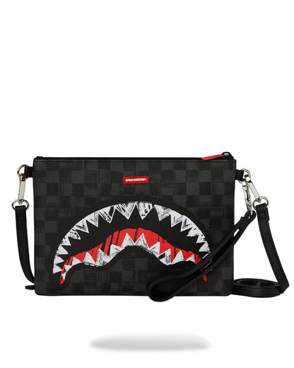 Sprayground MIDNIGHT SHADOW CROSSOVER CLUTCH