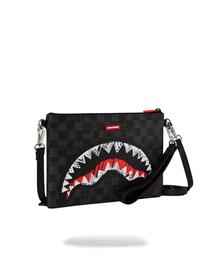 Sprayground MIDNIGHT SHADOW CROSSOVER CLUTCH