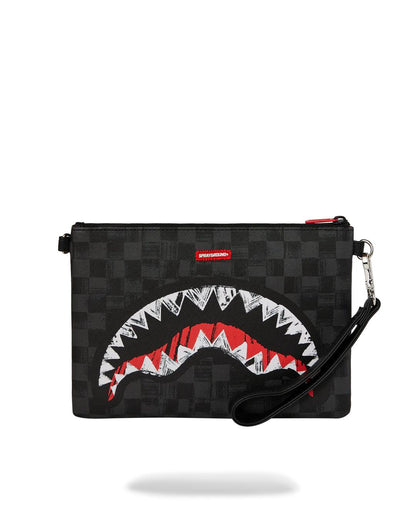 Sprayground MIDNIGHT SHADOW CROSSOVER CLUTCH