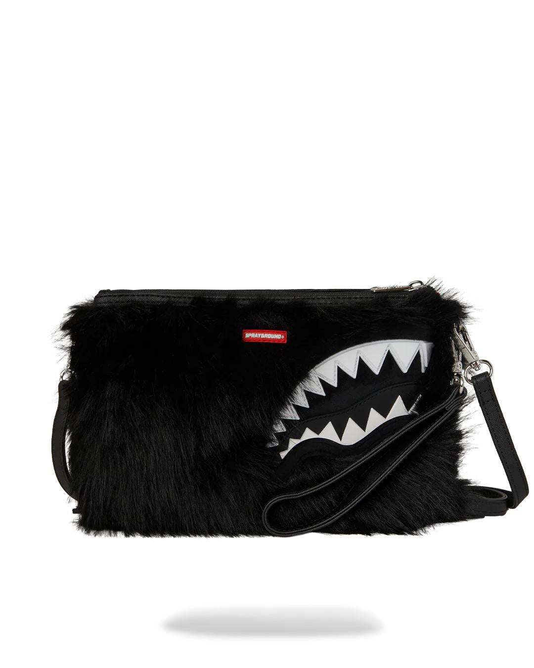 Sprayground FURZILLA SHARK (NIGHT) CROSSOVER CLUTCH