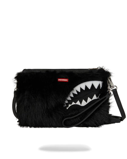 Sprayground FURZILLA SHARK (NIGHT) CROSSOVER CLUTCH