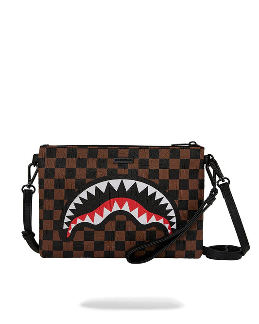 Sprayground THE PRIVATE JET SHARK CLUB CROSSOVER CLUTCH