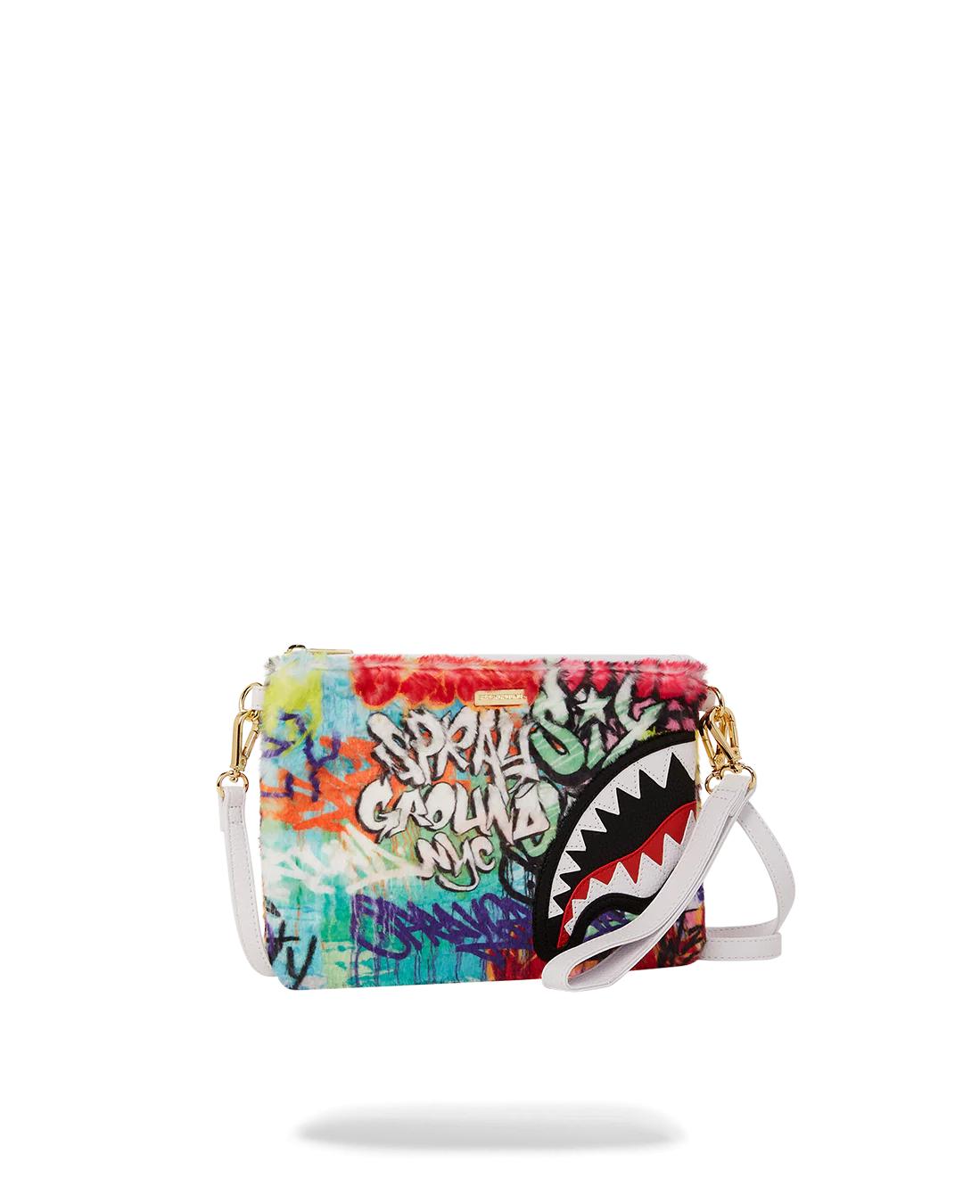 Sprayground LE MONDE DES GRAFFITIS CROSSOVER CLUTCH