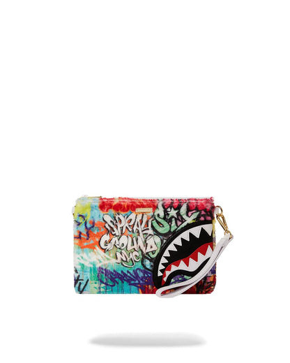 Sprayground LE MONDE DES GRAFFITIS CROSSOVER CLUTCH