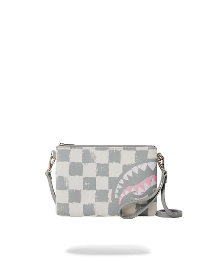 Sprayground VANQUISH CREAM CROSSOVER CLUTCH
