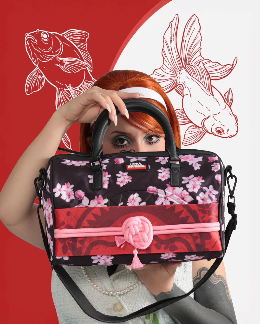 Sprayground OUKA KENRAN HAYUMI HOKAZANO OFFICIAL COLLAB MINI DUFFLE