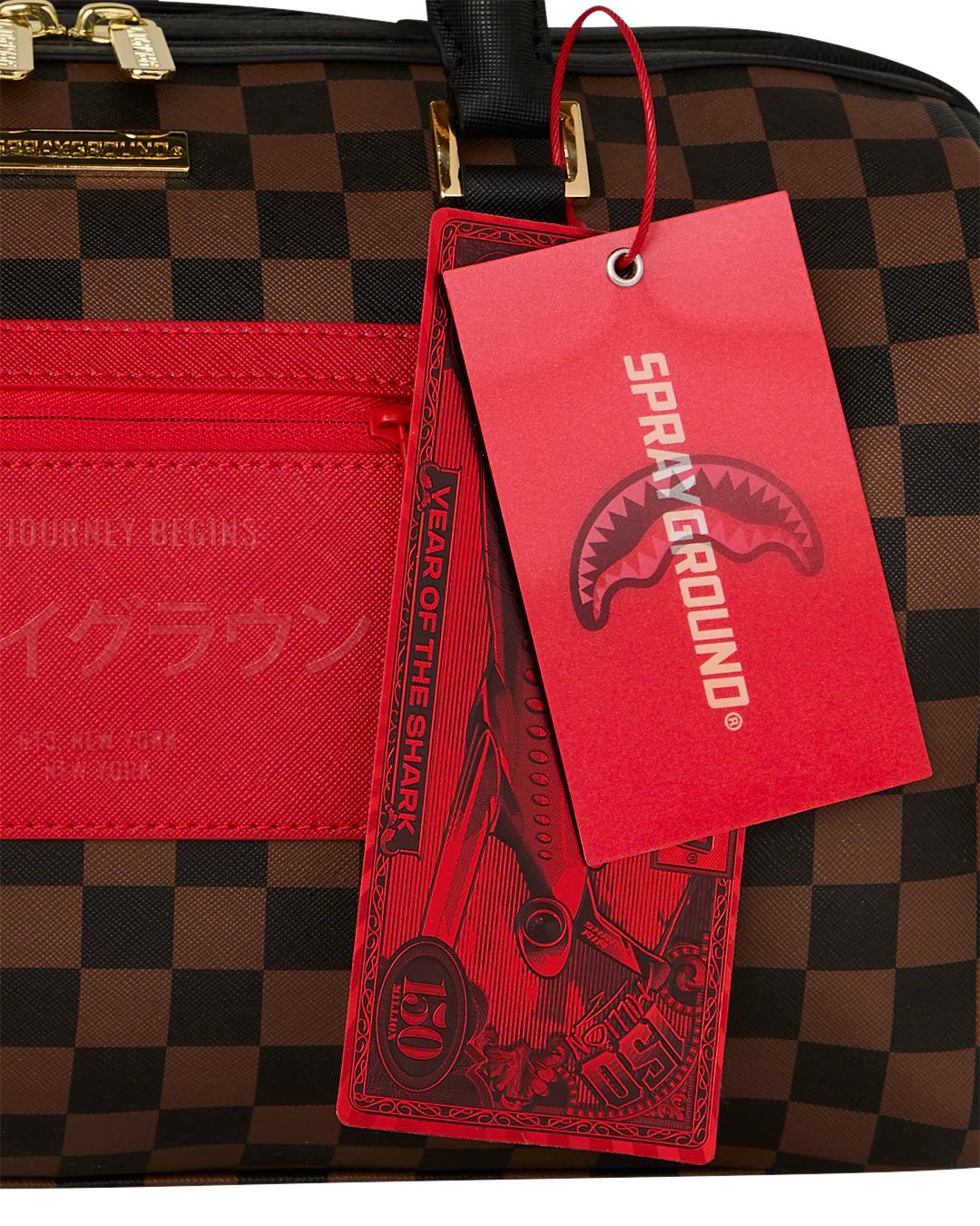 Sprayground KATANA CHECK BOSS MINI DUFFLE