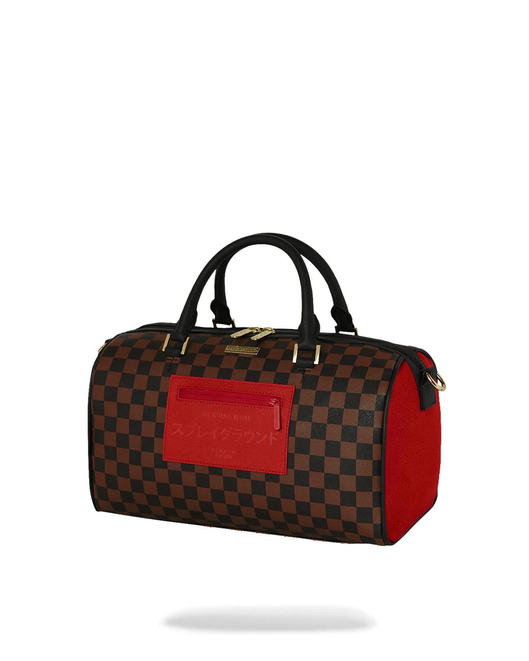 Sprayground KATANA CHECK BOSS MINI DUFFLE